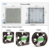 804 Windows filter 172mm 150mm 120mm